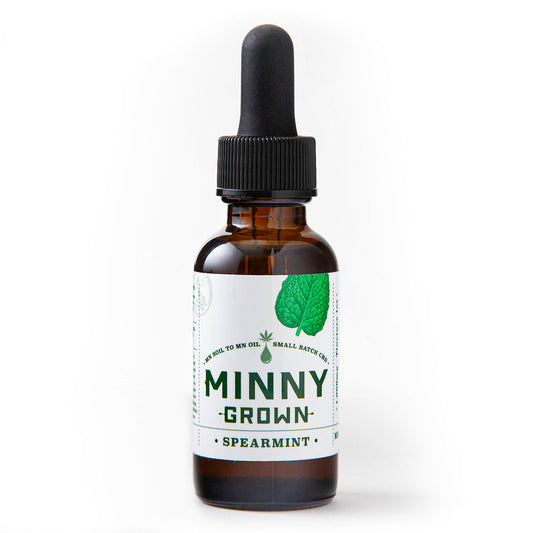 Minny Grown Full-Spectrum CBD Tinctures 1,000mg in 1 ounce dropper bottle